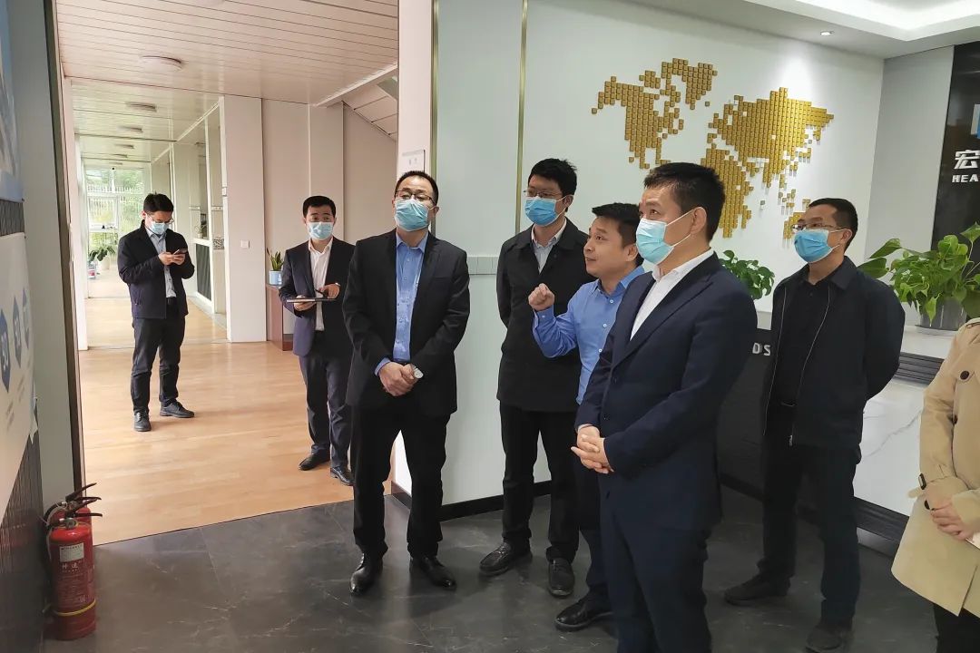 重慶市永川區(qū)委常委、副區(qū)長宋文到訪天津新宇代理廠家宏鑫源重慶金諾公司調(diào)研工作(圖1)